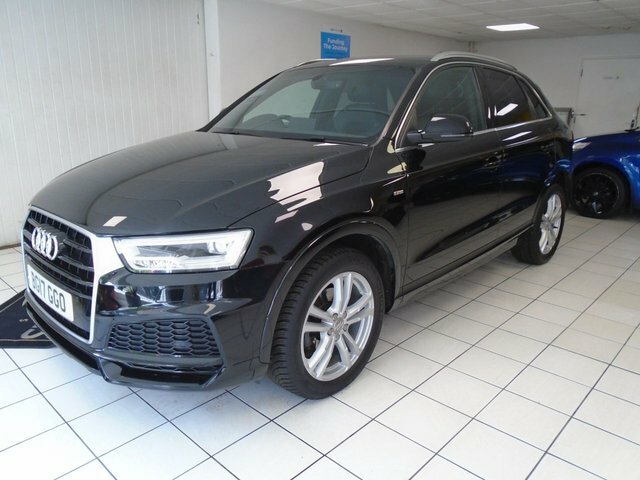 Audi Q3 2.0 Tdi S Line Edition Suv Euro BG17GGO Black #3