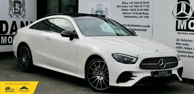 Mercedes-Benz E Class Coupe White