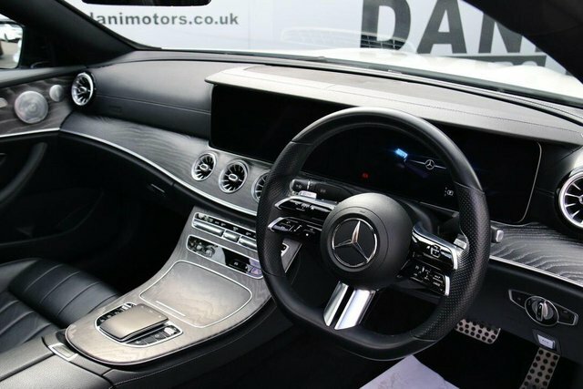 Mercedes-Benz E Class Coupe White #2