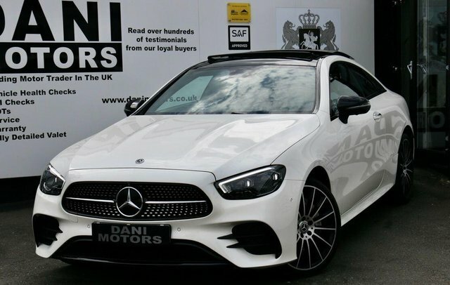 Mercedes-Benz E Class Coupe White #6