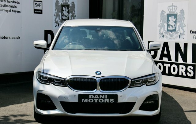 BMW 3 Series Saloon HK22GXC White #5