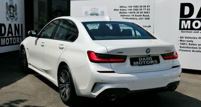 BMW 3 Series Saloon HK22GXC White #6