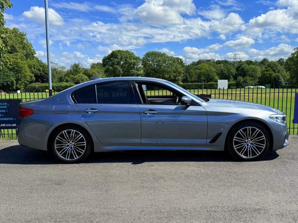 BMW 5 Series 2L M Sport GX68NWD Blue #4