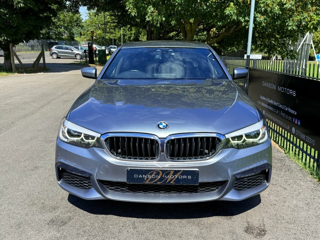 BMW 5 Series 2L M Sport GX68NWD Blue #2