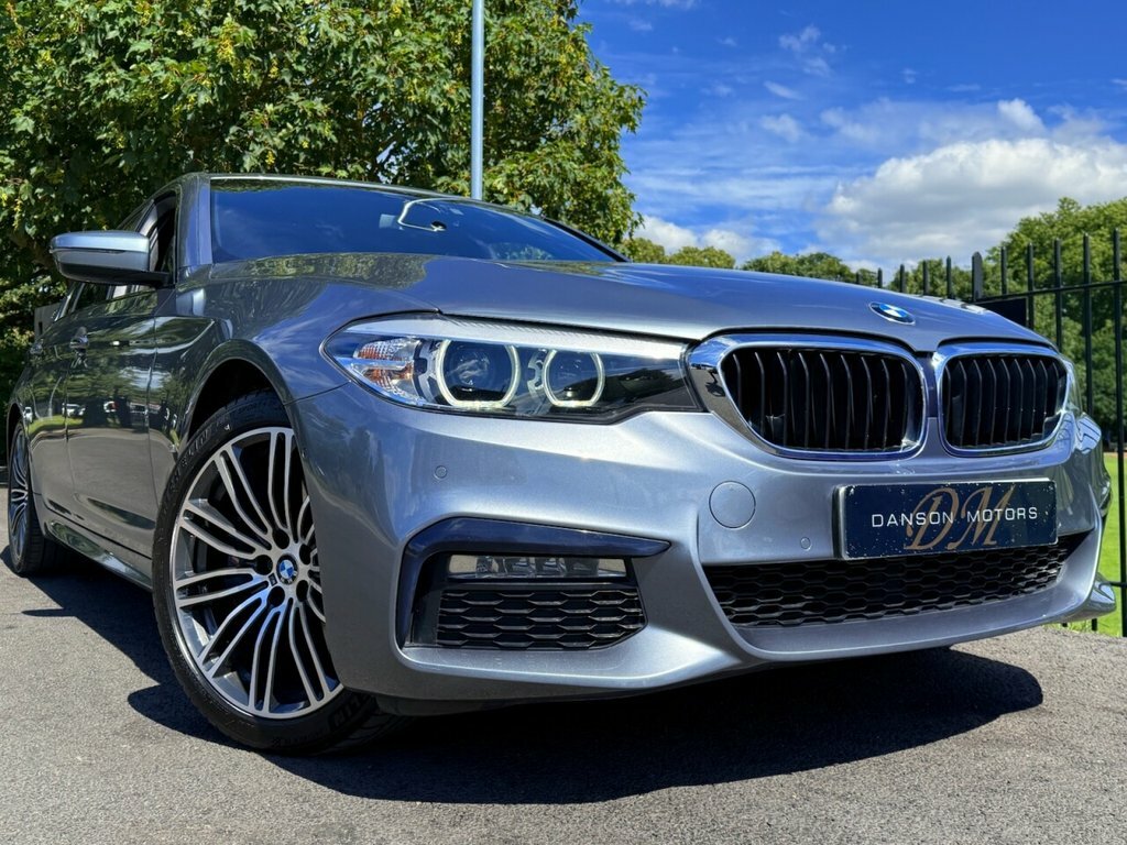 BMW 5 Series 2L M Sport GX68NWD Blue #5