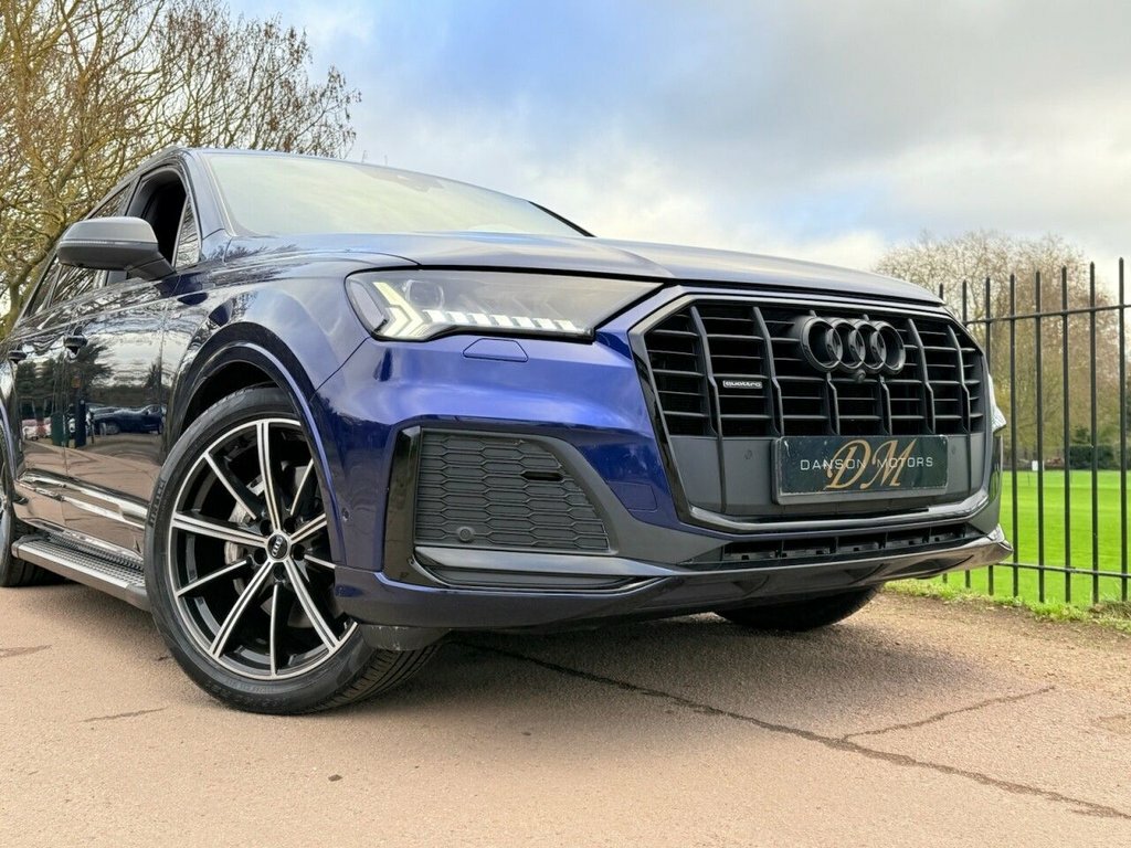 Audi Q7 3L Black Edition Blue #5