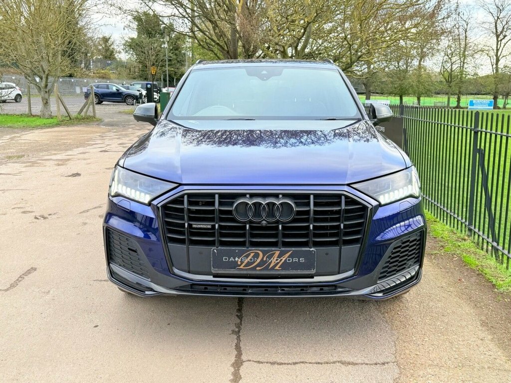 Audi Q7 3L Black Edition Blue #2