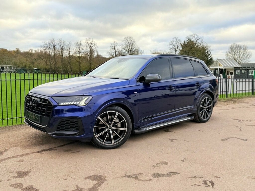 Audi Q7 3L Black Edition Blue #3