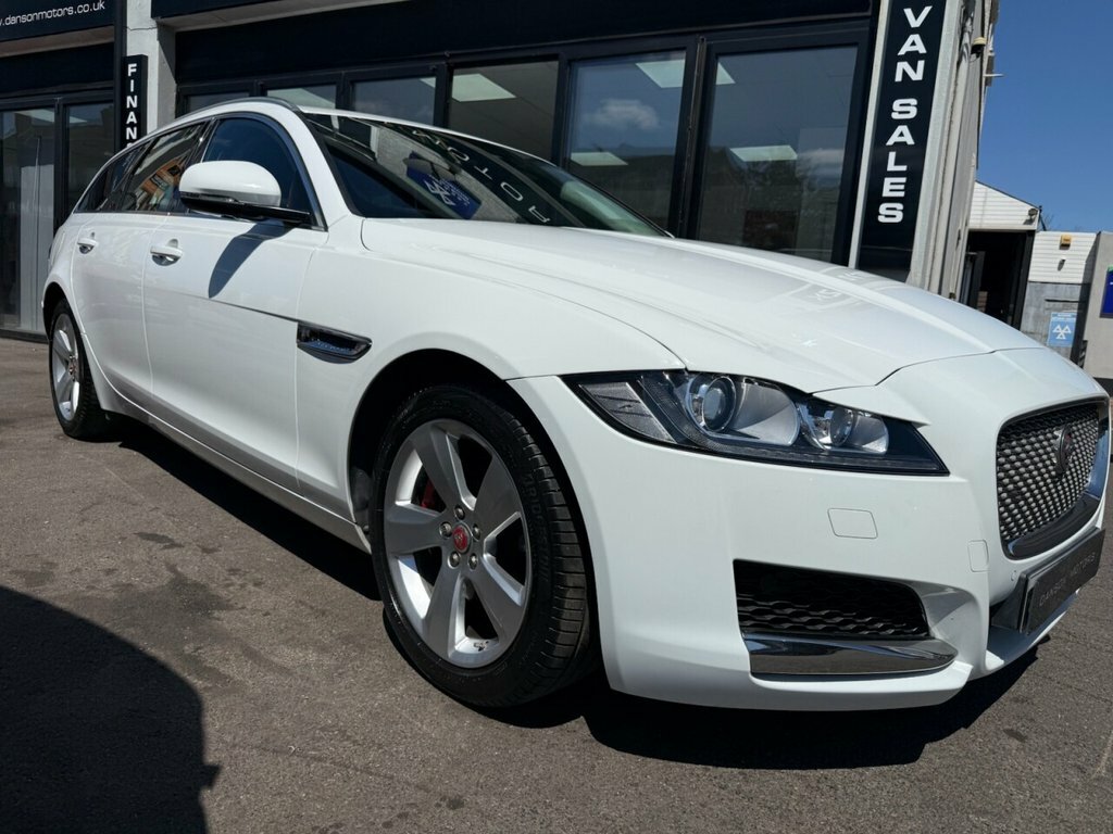 Jaguar XF Portfolio White