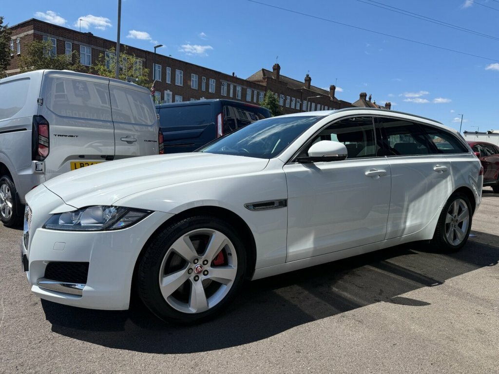 Jaguar XF Portfolio White #2