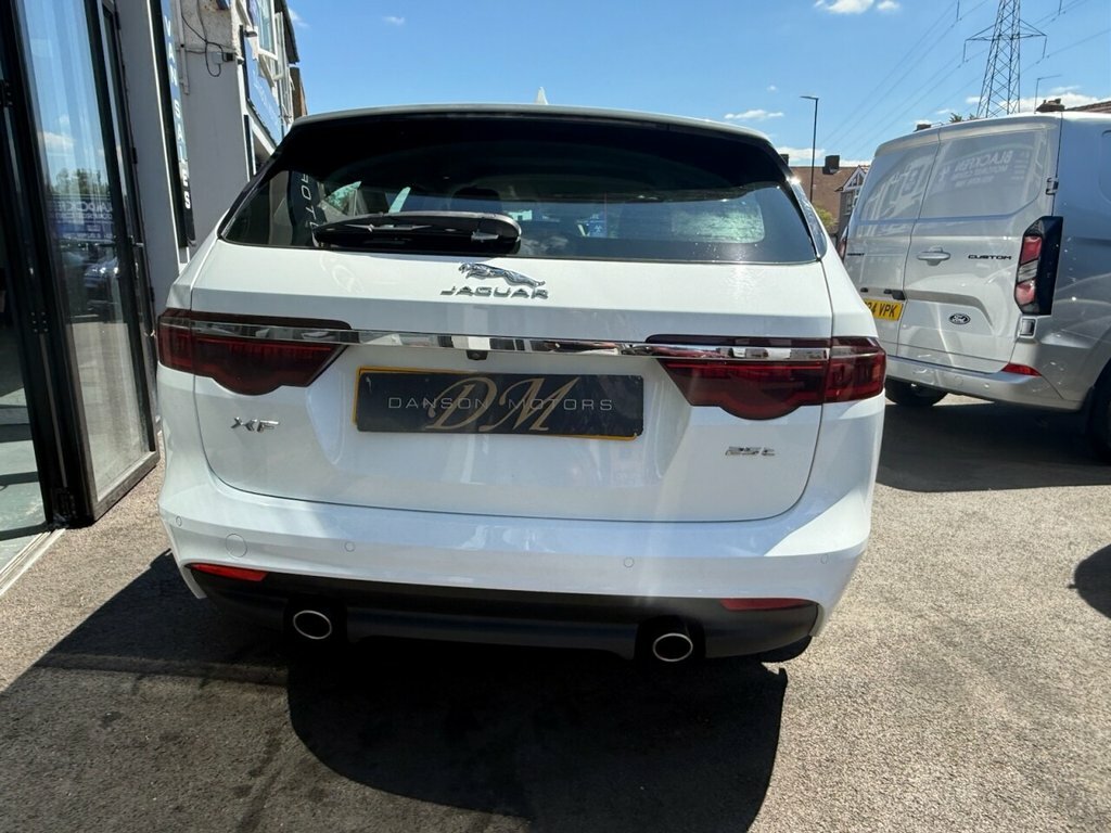 Jaguar XF Portfolio White #5