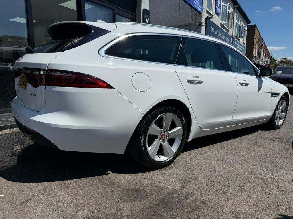 Jaguar XF Portfolio White #4