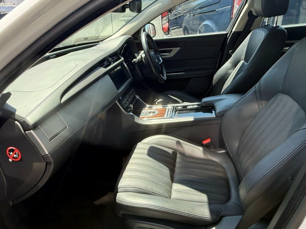 Jaguar XF Portfolio White #6