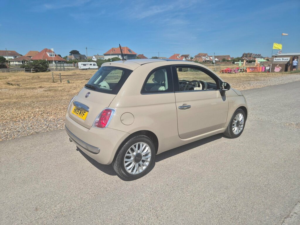 Fiat 500 1.2 Lounge Hatchback Euro 6 Ss Brown #2