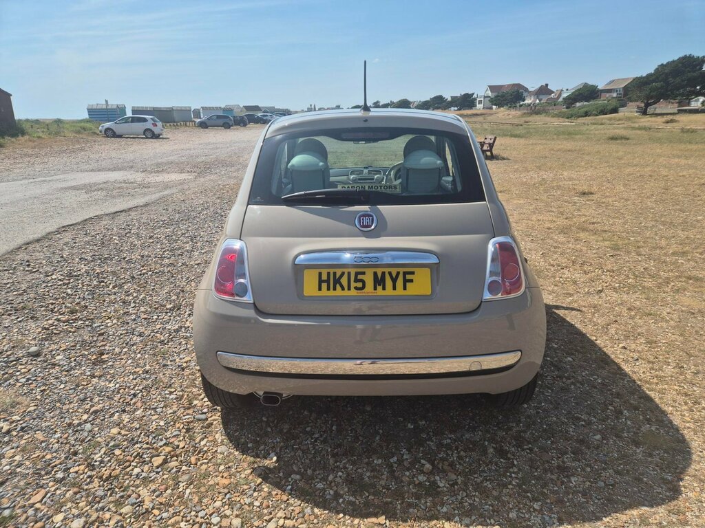 Fiat 500 1.2 Lounge Hatchback Euro 6 Ss Brown #4