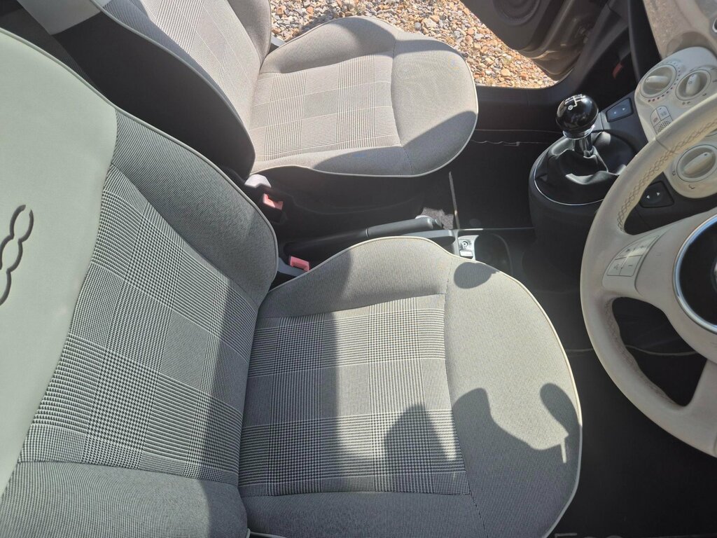Fiat 500 1.2 Lounge Hatchback Euro 6 Ss Brown #5