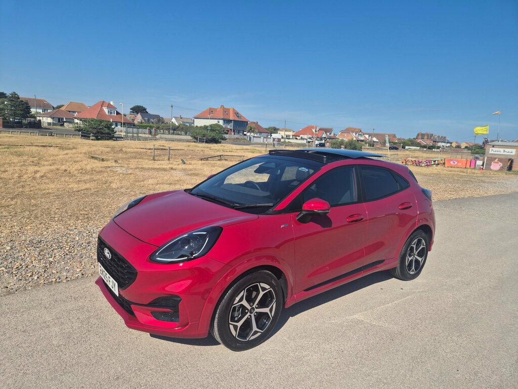 Ford Puma 1.0T Ecoboost Mhev St-line Suv Hybrid M Red #3