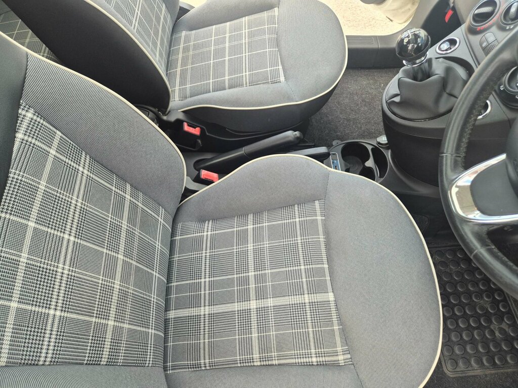 Fiat 500 Lounge 1.2 Hatchback PK19WNY White #5