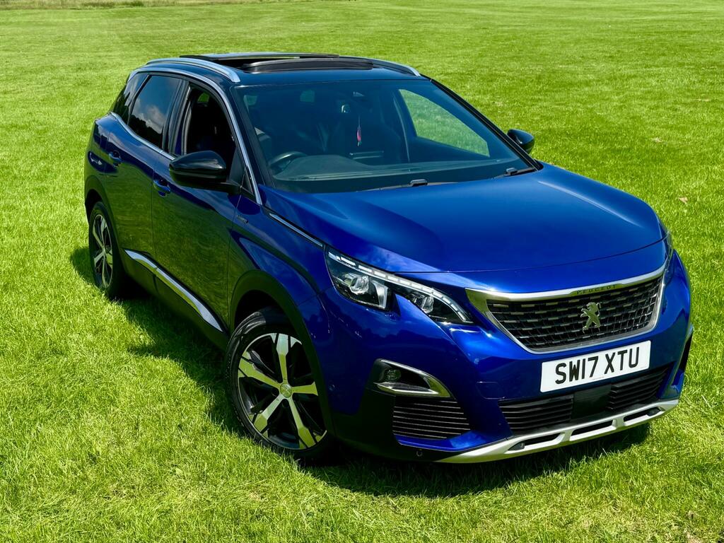 Peugeot 3008 1.6 Bluehdi Gt Line Euro 6 Ss Blue #4