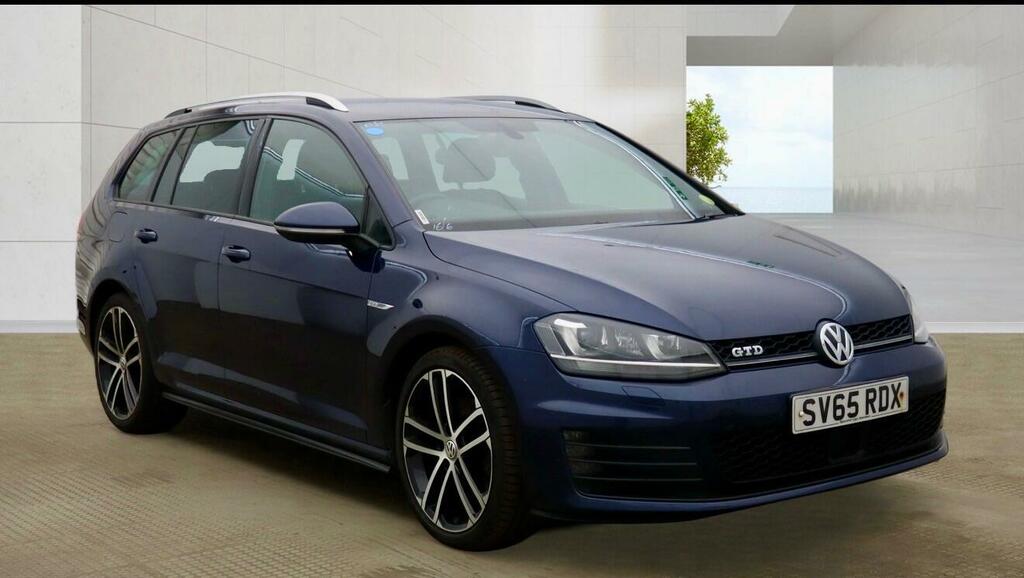 Volkswagen Golf Gtd Blue