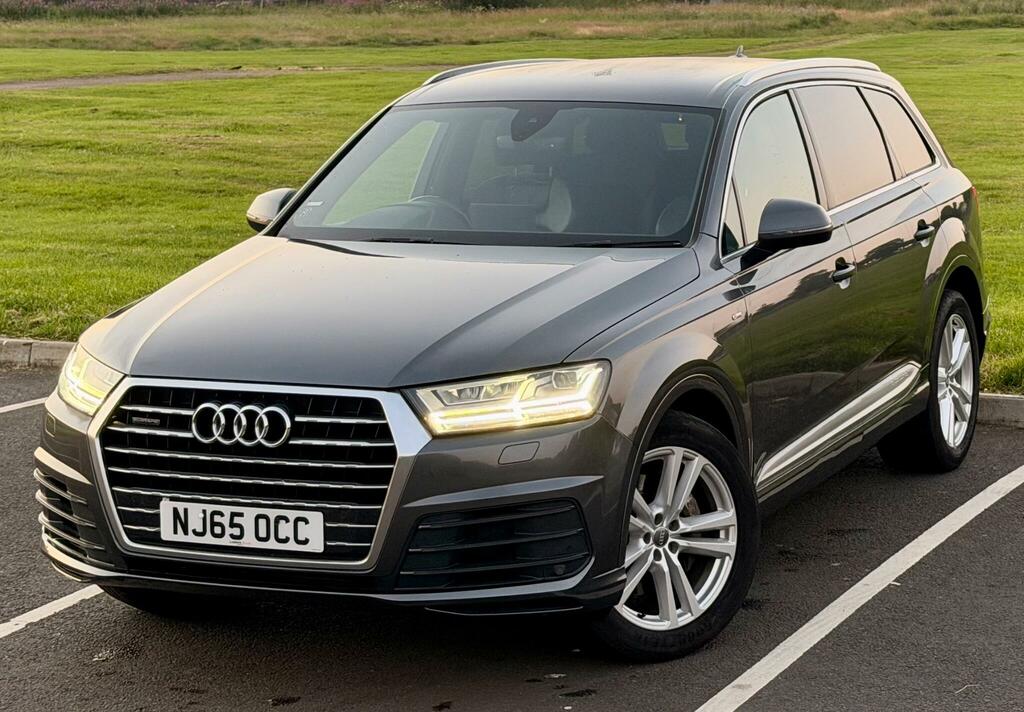 Audi Q7 3.0 Tdi V6 S Line Tiptronic Quattro Euro 6 Ss 5 NJ65OCC Grey #5