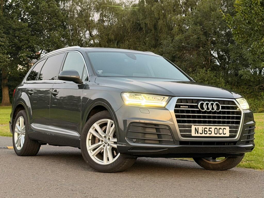 Audi Q7 3.0 Tdi V6 S Line Tiptronic Quattro Euro 6 Ss 5 NJ65OCC Grey #2