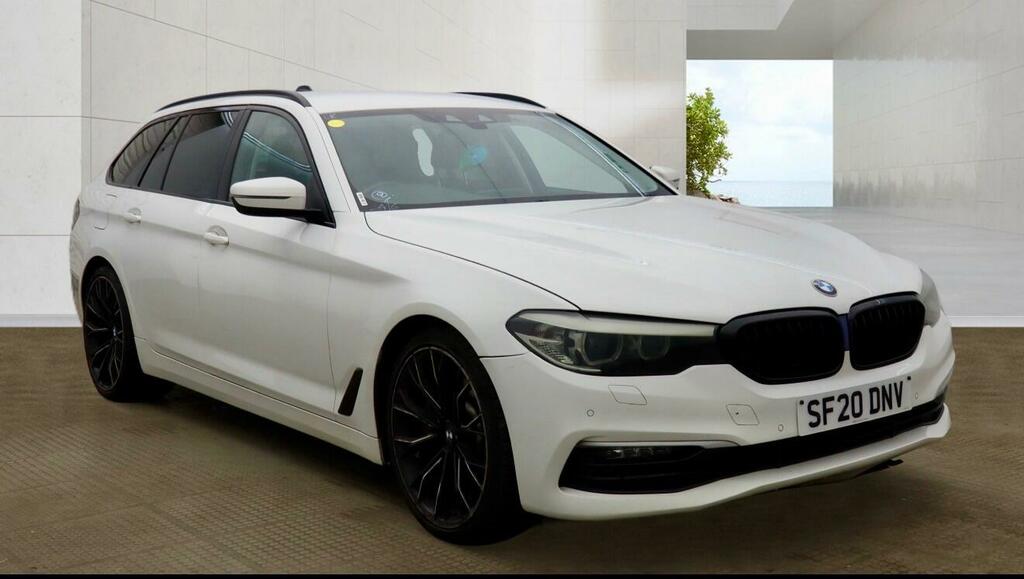 BMW 5 Series 3.0 530D Se Touring Xdrive Euro 6 Ss SF20DNV White