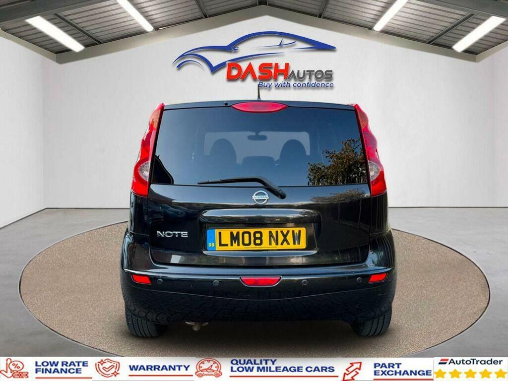 Nissan Note 1.6 16V Tekna Euro 4 Black #7