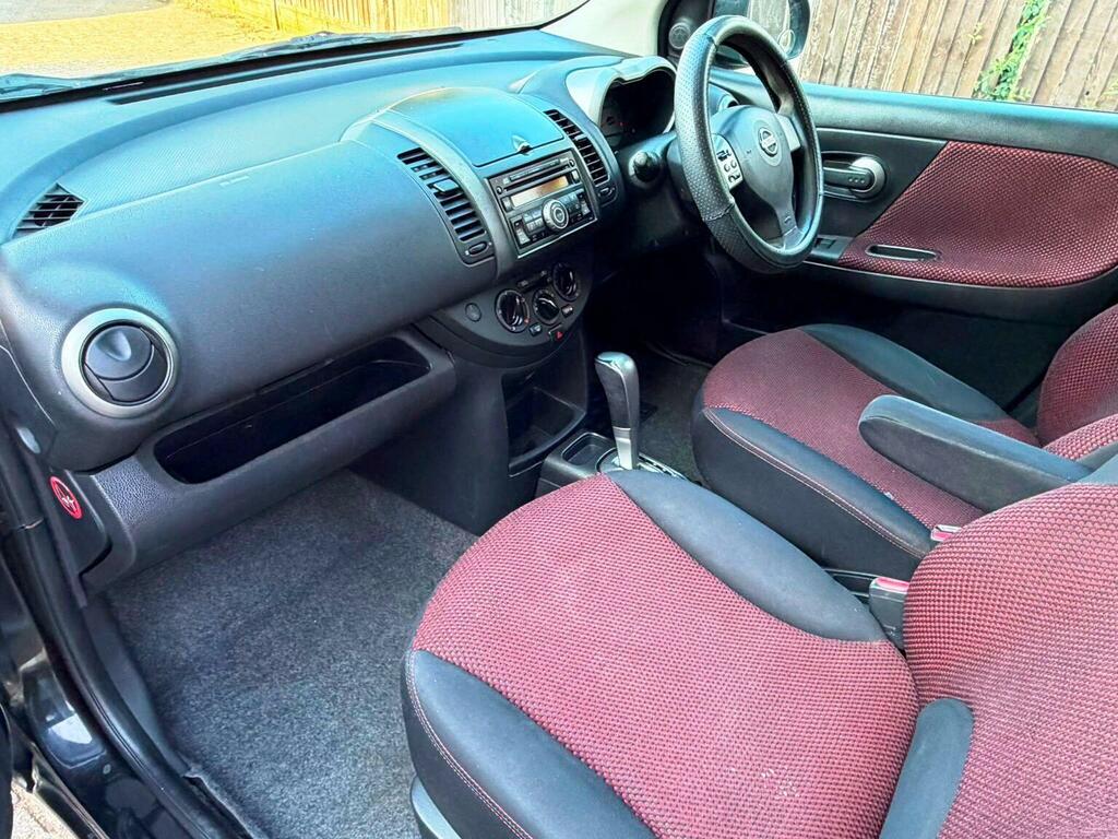 Nissan Note 1.6 16V Tekna Euro 4 Black #8