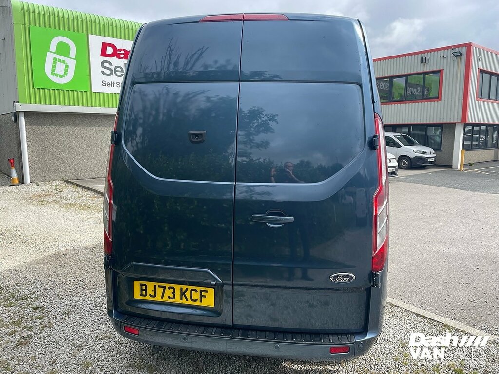 Ford Transit Custom 300 Ecoblue Limited BJ73KCF Blue #5