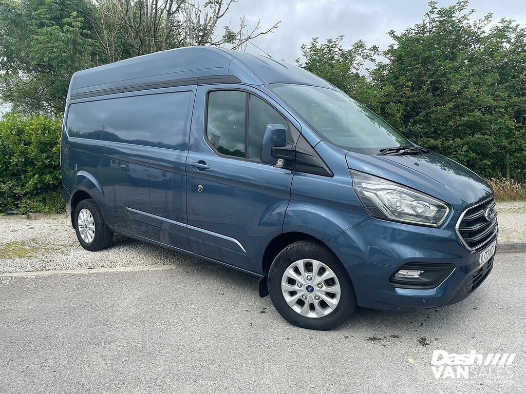 Ford Transit Custom 300 Ecoblue Limited Blue