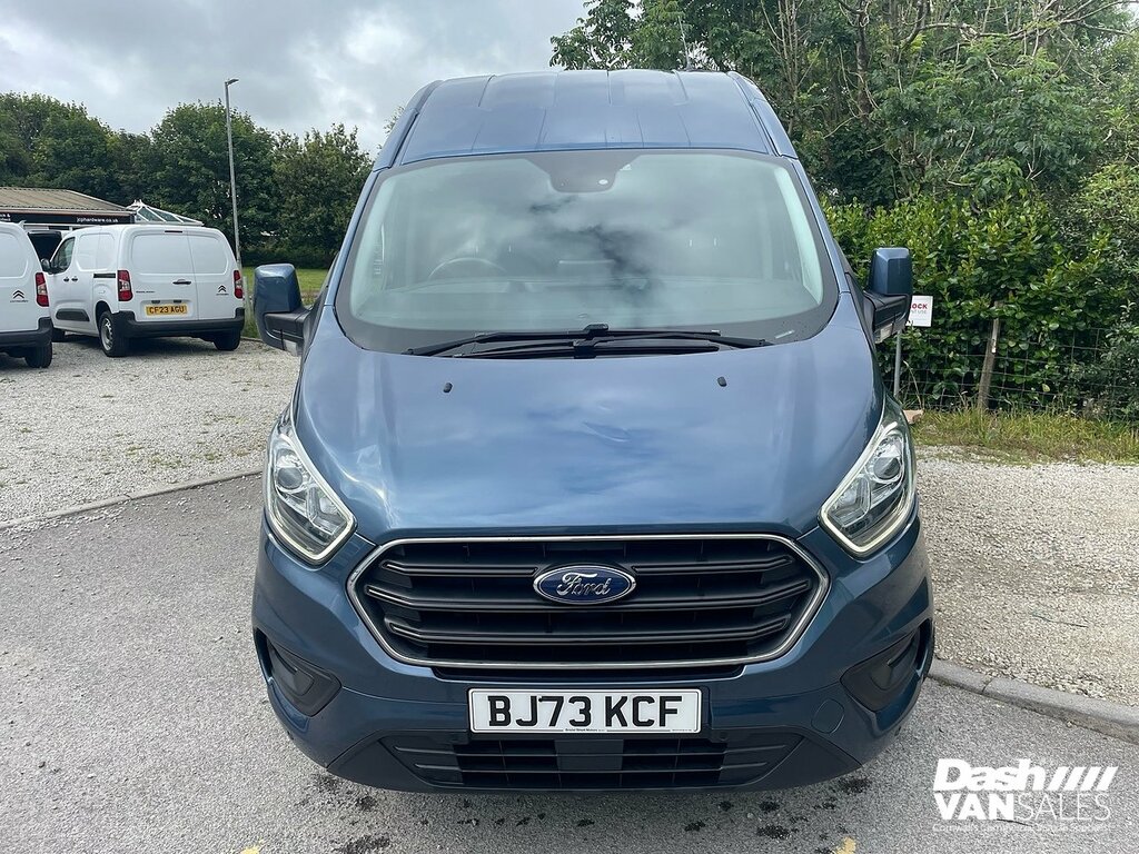 Ford Transit Custom 300 Ecoblue Limited BJ73KCF Blue #2