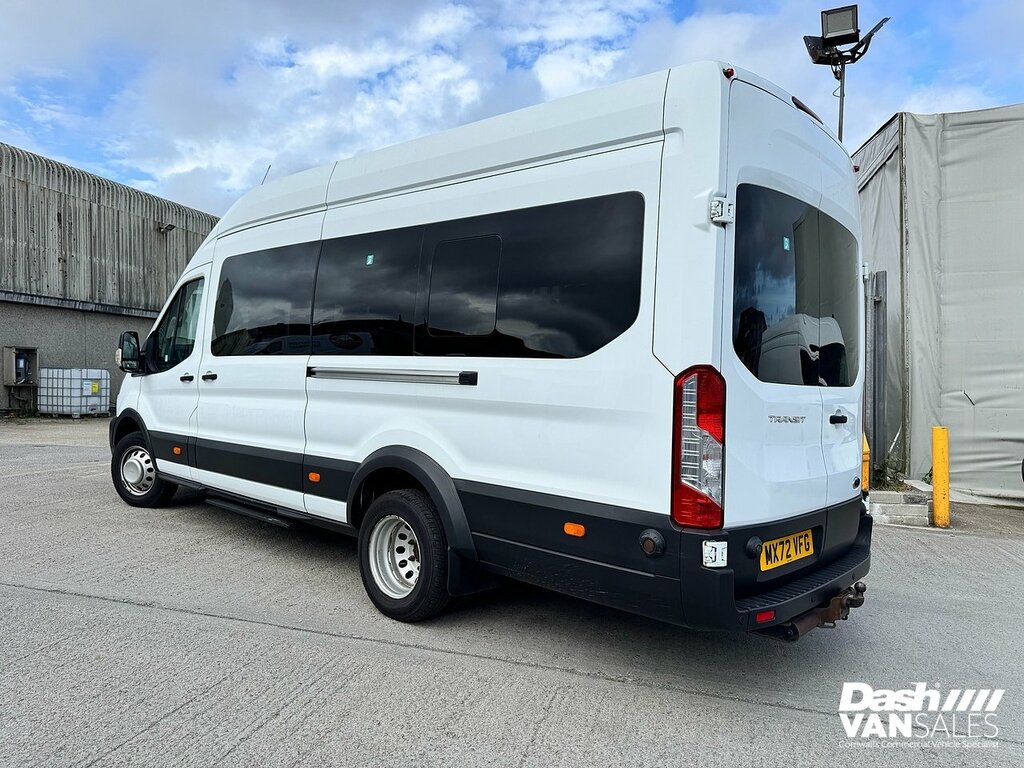 Ford Transit Custom 460 Ecoblue Leader MX72VFG White #2