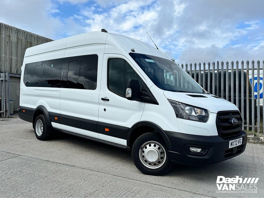 Ford Transit Custom 460 Ecoblue Leader MX72VFG White