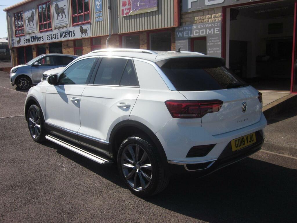 Volkswagen T-Roc 1.5 Tsi Evo Sel Euro 6 Ss White #6