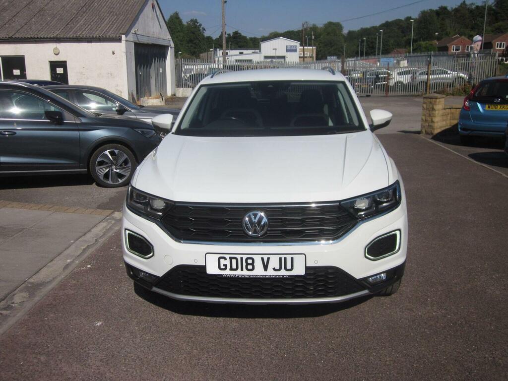 Volkswagen T-Roc 1.5 Tsi Evo Sel Euro 6 Ss White #4