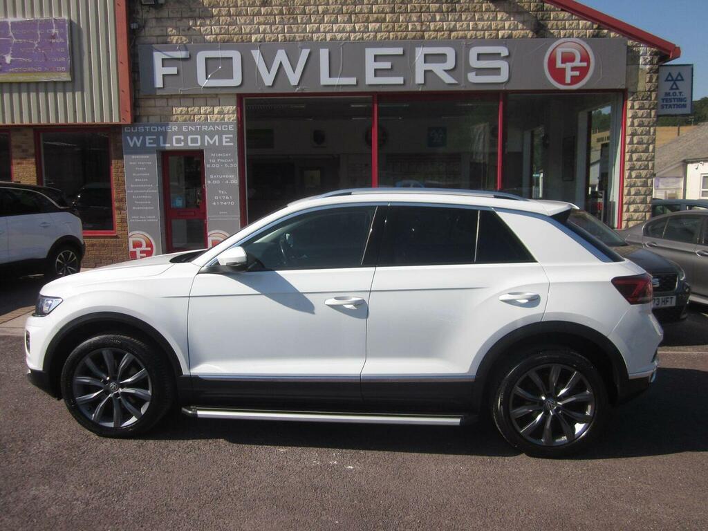 Volkswagen T-Roc 1.5 Tsi Evo Sel Euro 6 Ss White #2