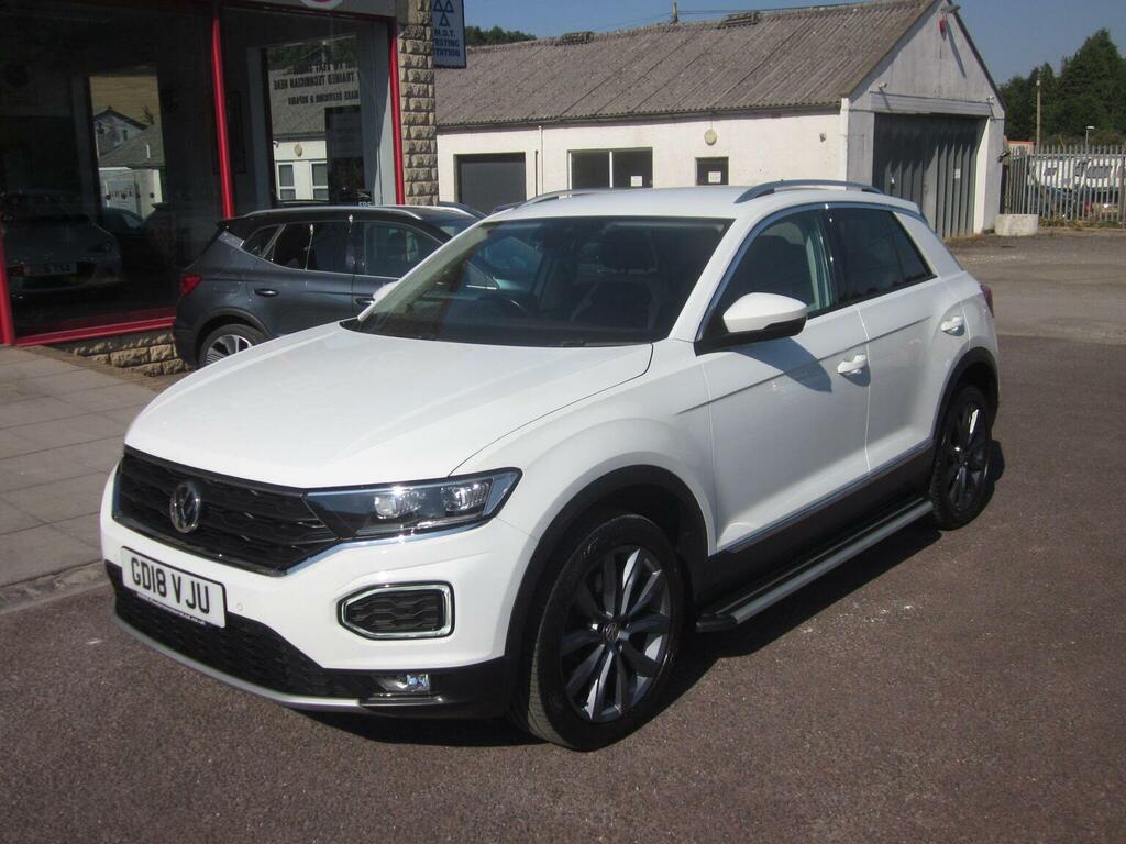 Volkswagen T-Roc 1.5 Tsi Evo Sel Euro 6 Ss White #5