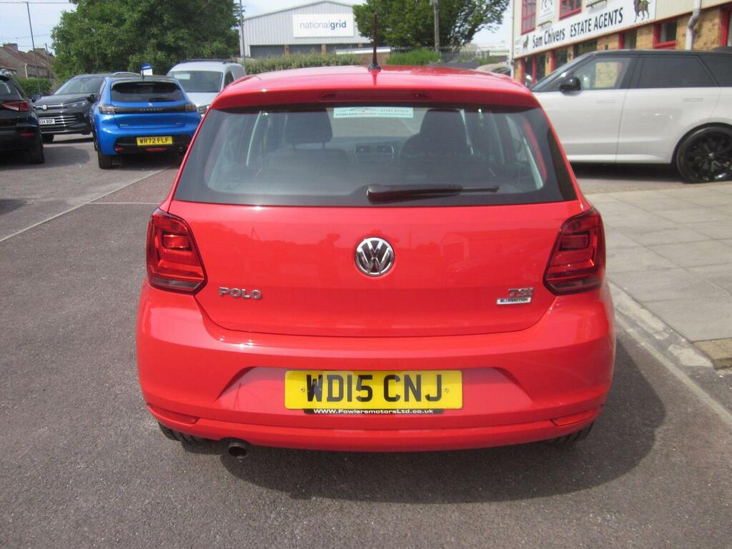Volkswagen Polo 1.2 Tsi Bluemotion Tech Se Dsg Euro 6 Ss 2 Red #6
