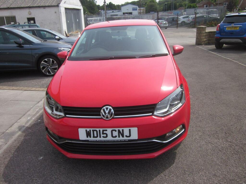 Volkswagen Polo 1.2 Tsi Bluemotion Tech Se Dsg Euro 6 Ss 2 Red #3