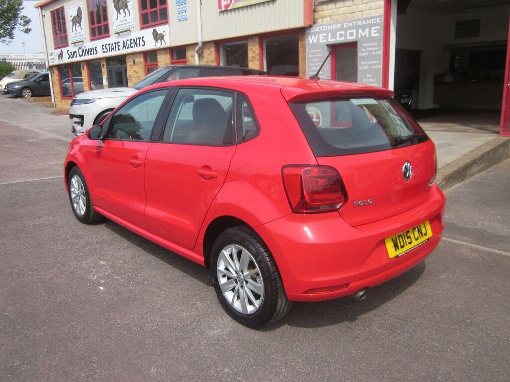 Volkswagen Polo 1.2 Tsi Bluemotion Tech Se Dsg Euro 6 Ss 2 Red #5
