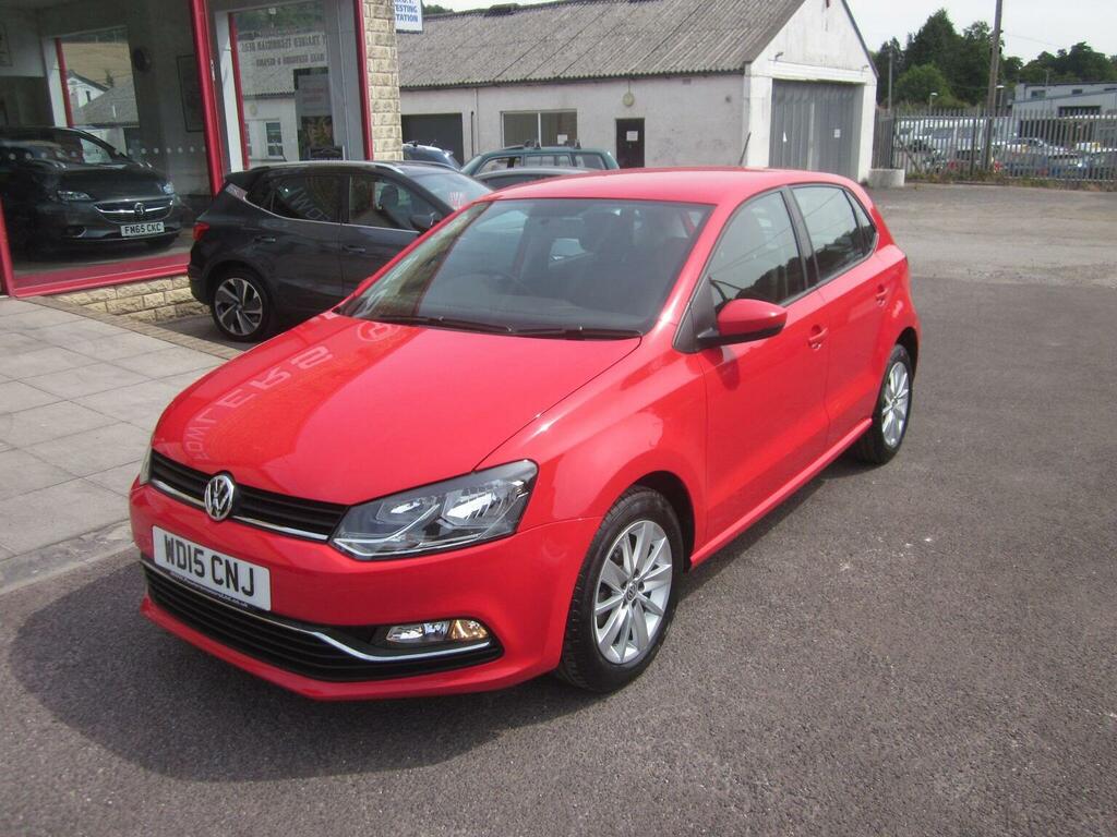 Volkswagen Polo 1.2 Tsi Bluemotion Tech Se Dsg Euro 6 Ss 2 Red #4