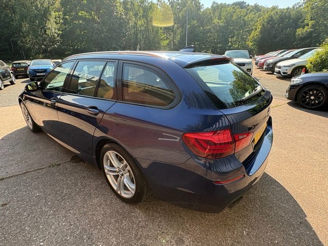 BMW 5 Series 2.0 520D M Sport Saloon Euro 6 S Grey #9