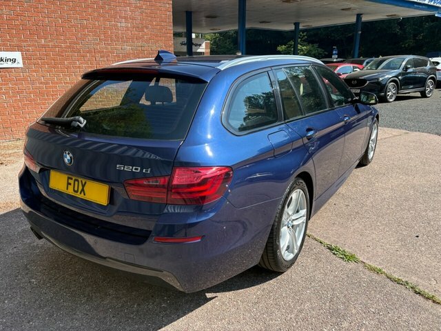 BMW 5 Series 2.0 520D M Sport Saloon Euro 6 S Grey #13
