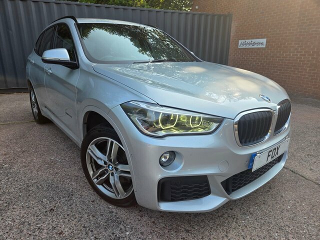 BMW X1 2016 2.0 20D M Sport Suv Xdrive Eu Silver #2