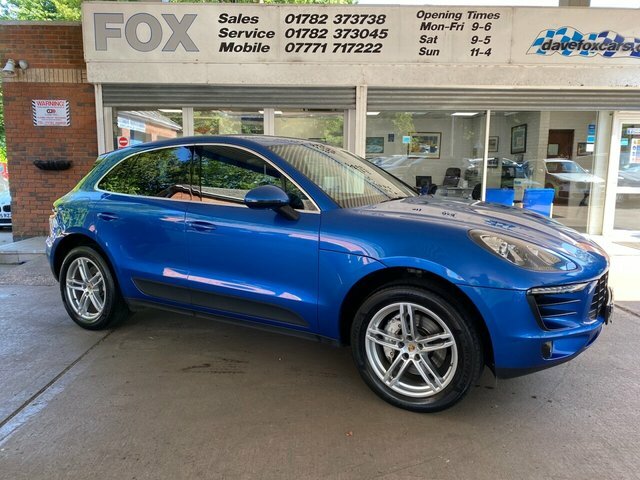 Porsche Macan 2015 3.0 V6 S Suv Pdk 4Wd Euro 6 Ss Blue
