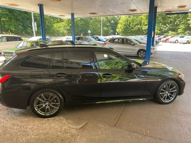 BMW 3 Series 2020 2.0 320I Sport Touring Euro 6 Black #3