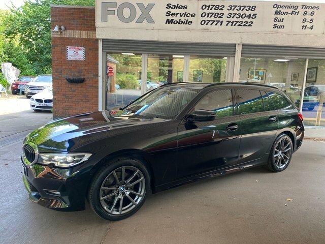 BMW 3 Series 2020 2.0 320I Sport Touring Euro 6 Black