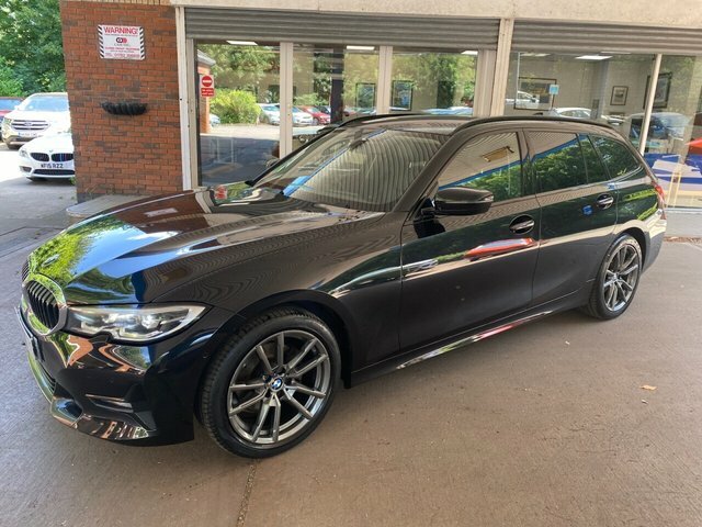 BMW 3 Series 2020 2.0 320I Sport Touring Euro 6 Black #6
