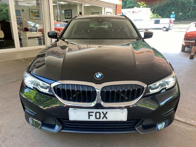 BMW 3 Series 2020 2.0 320I Sport Touring Euro 6 Black #2